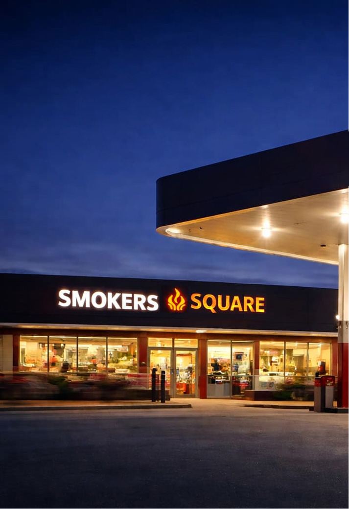 Smoke Square LLC gas station and convenience store in Central Pennsylvania